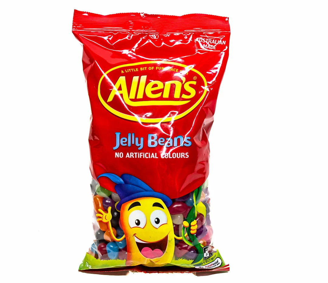 Allen's Jelly Beans 1kg - Allens