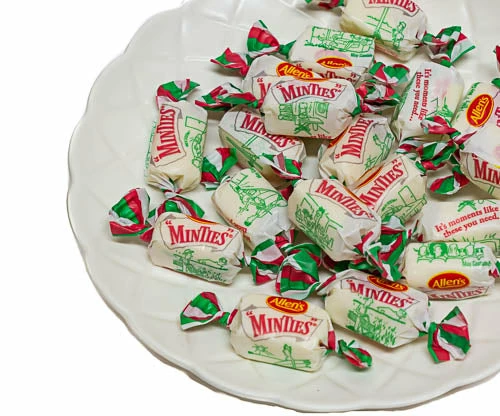 Allen's MINTS & Mint-Flavoured Lollies Minties By Allens