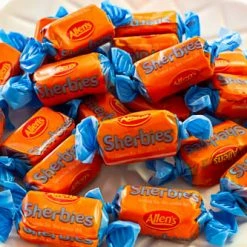 Allen's Sherbies 850g Bag By Allens Old Aussie Favourites & Classic Retro Lollies