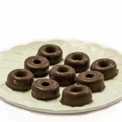 Everfresh Confectionery Licorice / Aniseed Dark Chocolate Aniseed Rings