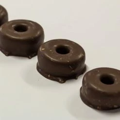 Everfresh Confectionery Licorice / Aniseed Dark Chocolate Aniseed Rings