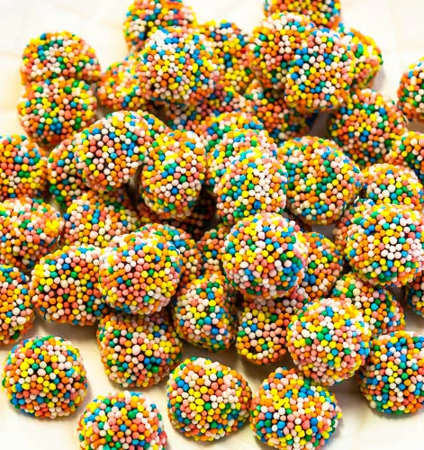 Rainbow Confectionery Aniseed Jelly Sparkles - Licorice Delights 1kg