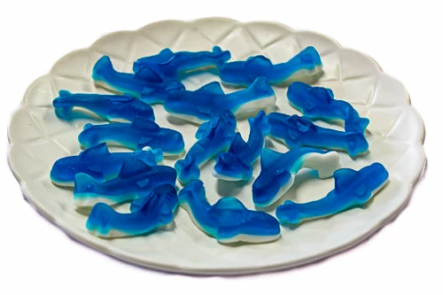 Park Lane Bulk Chocolate & Lollies Blue Gummy Sharks 2.5kg