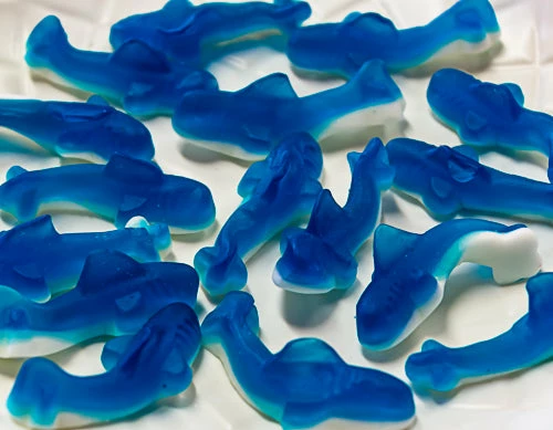 Park Lane Bulk Chocolate & Lollies Blue Gummy Sharks 2.5kg