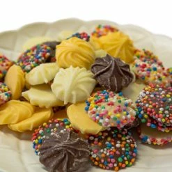 Custom Chocolates Chocolates - Milk, Dark & White Chocolate Buds Assorted