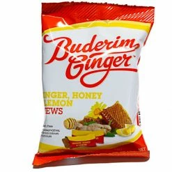 Buderim Ginger Ginger, Honey & Lemon Chews 50g Novelty Confectionery