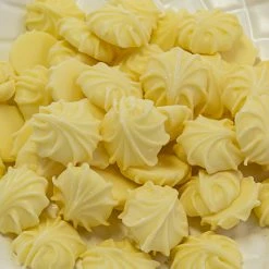 Custom Chocolates Chocolates - Milk, Dark & White White Chocolate Buds Whirls