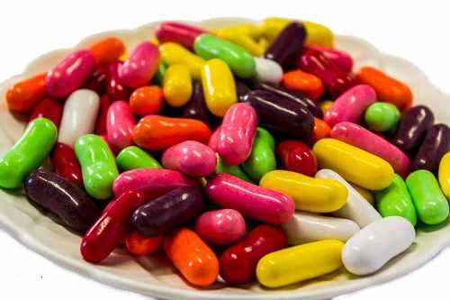 Confectionery House Candy Licorice Straws - Bullets 1kg Licorice / Aniseed