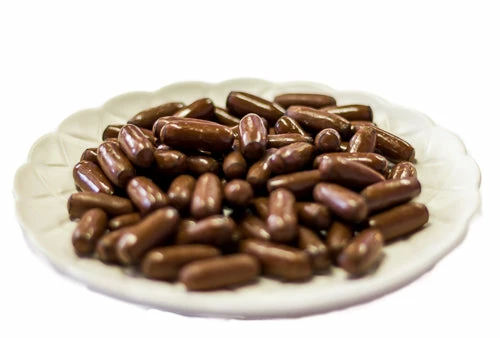 Fyna Confectionery Milk Chocolate Licorice Bullets 6.5kg CARTON Prices - Bulk