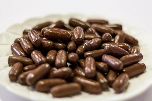 Fyna Confectionery Licorice / Aniseed Milk Chocolate Bullets Licorice