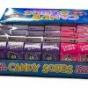 Universal Candy Candy Sours - Sour Candy 36 Packets (Strawberry And Grape)