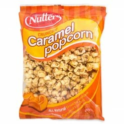 Sunshine Confectionery Novelty Confectionery Nutters Popcorn Crunchy Caramel 200g