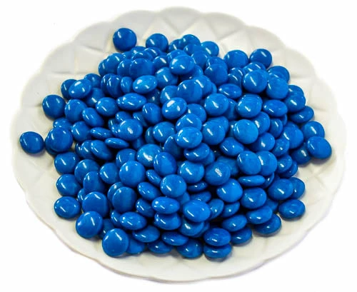Confectionery House Bulk Chocolate & Lollies Blue Chocolate Drops 1kg