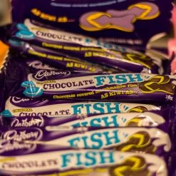 Marshmallows Chocolate Marshmallow Fish By Cadbury NZ