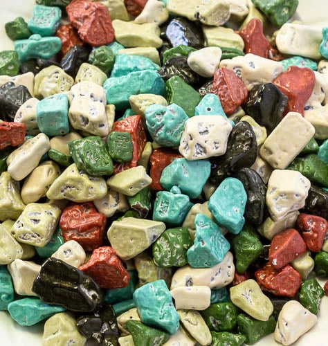 Sunshine Confectionery Chocolate Rocks 1kg Chocolates - Milk, Dark & White