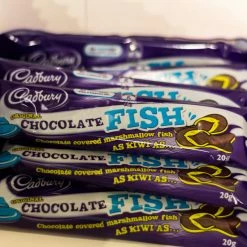 Marshmallows Chocolate Marshmallow Fish By Cadbury NZ