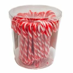 AIT Bulk Chocolate & Lollies CHRISTMAS CANDY CANES 12g X 60pcs