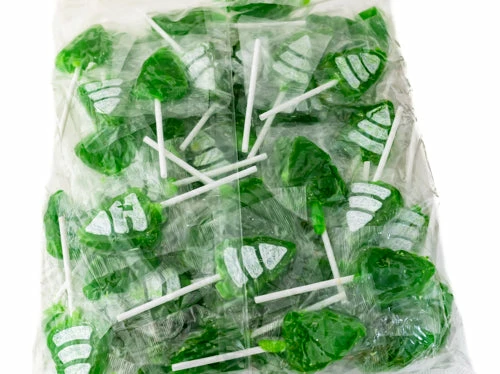 Brisbane Bulk Supplies Christmas Lollipops - Christmas Trees Pops 1kg