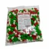 Sunshine Confectionery Jelly Lollies & Gummy Lollies Christmas Jelly Beans Mini - Green, Red And White 500g