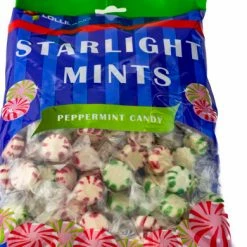 Lolliland Starlight Mints 750g - Red, White And Green