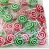 Brisbane Bulk Supplies Christmas Lollipops - Red 'n Green Swirl Pops 1kg