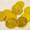 Laica Christmas Gold Coins In Mesh Bags 75g CHILDREN'S Party Lollies