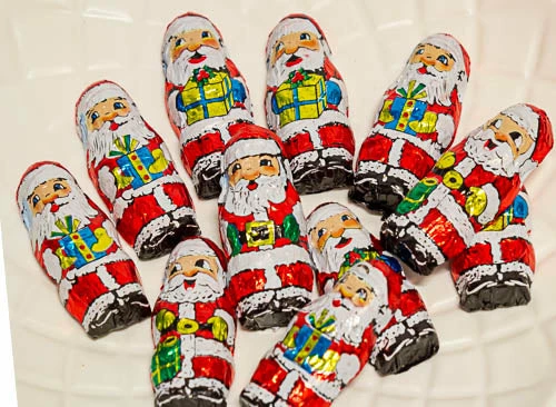 Laica Christmas Chocolate Mini Santas Wrapped Sweets - CORPORATE Events