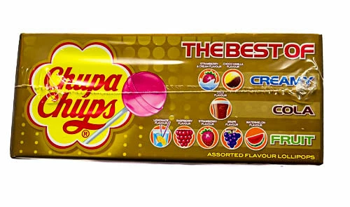 Sunshine Confectionery Chupa Chups Lollipops 50 Pops