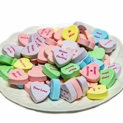 Sunshine Confectionery Outlet Sweetheart Conversation Hearts 300g Candy, LOLLIES & Confectionery
