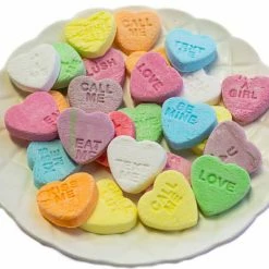 Pittsworth Confectionery Bulk Chocolate & Lollies Aussie Conversation Hearts 2kg