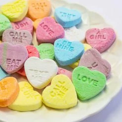 Pittsworth Confectionery Bulk Chocolate & Lollies Aussie Conversation Hearts 2kg