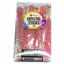 Lolliland Crystal Sticks - Pink 6 Sticks
