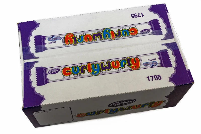 Cadbury Curly Wurly Box Bulk Chocolate & Lollies