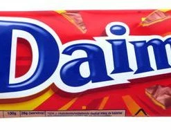 Cadbury Daim Bar Chocolates - Milk, Dark & White