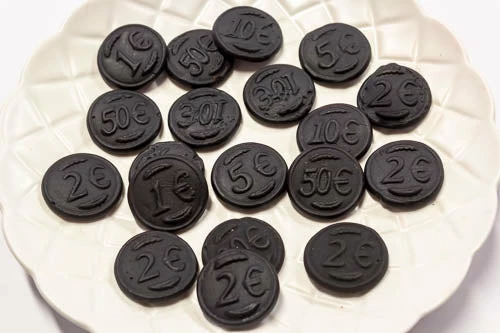 Kraepelien And Holm Dutch Coins Licorice - Muntendrop Licorice / Aniseed