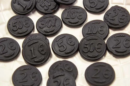 Kraepelien And Holm Dutch Coins Licorice - Muntendrop Licorice / Aniseed