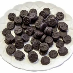 Kraepelien And Holm Dutch Double Salt Licorice 1kg - Dubbel Zout Rond DUTCH Licorice