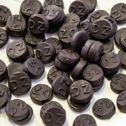 Kraepelien And Holm Dutch Double Salt Licorice - Dubbel Zout Rond