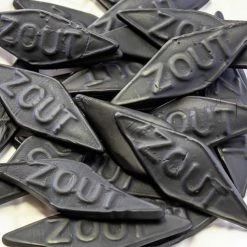 Matthijs Dutch Licorice Salty Large Diamonds - Zoute Giga Snippers 1kg