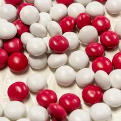 Venco Dutch Red & White Buttons 1kg