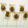 Napoleon Dutch Salmiak Lollipops - 8 Pieces