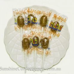 Napoleon Dutch Salmiak Lollipops - 8 Pieces
