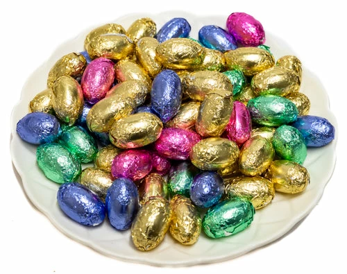 Witor's Bulk Chocolate & Lollies Easter Eggs Mini Solid Milk Chocolate 7.5kg