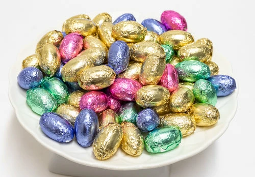 Witor's Bulk Chocolate & Lollies Easter Eggs Mini Solid Milk Chocolate 7.5kg