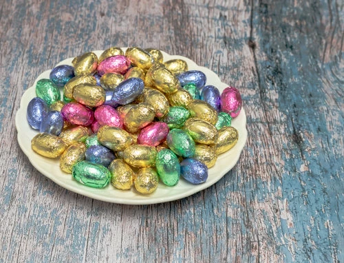 Witor's Bulk Chocolate & Lollies Easter Eggs Milk Chocolate Mini Solid 1kg