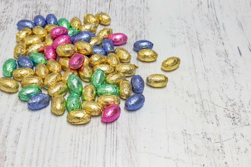 Witor's Bulk Chocolate & Lollies Easter Eggs Milk Chocolate Mini Solid 1kg