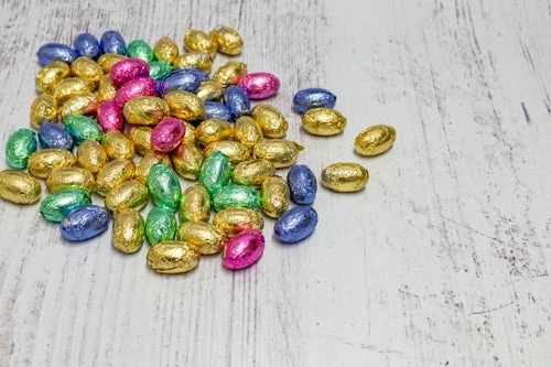 Witor's Bulk Chocolate & Lollies Easter Eggs Mini Solid Milk Chocolate 7.5kg