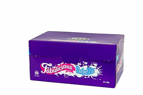 Sunshine Confectionery Outlet Fabulicious Sherbet Fizz 40g Jelly Lollies & Gummy Lollies