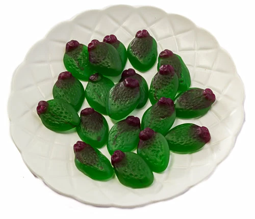 Mayceys Confectionery NZ SOUR Lollies Sour Feijoa Sweets - New Zealand