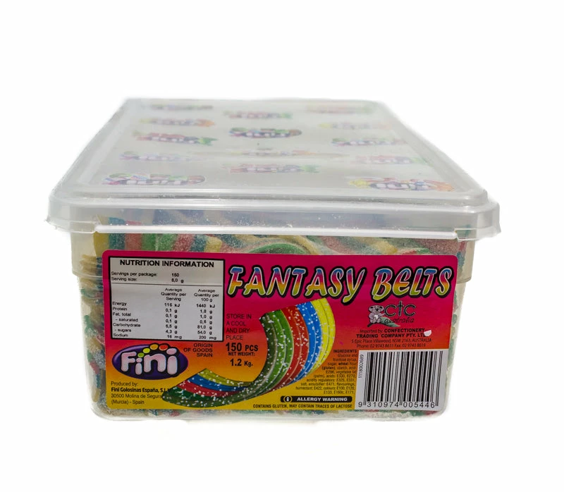 Fini Fantasy Rainbow Belts - Straps Tub